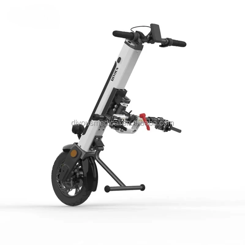 

12Inch Handicapped Wheelchair Trailer Driver Head Electric Handbike Handcycle for Adult