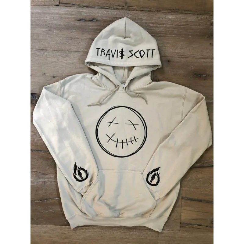 Hoodie Men Women Hoodies Travis Scott Sweatshirt Men Clothing Streetwear Harajuku Size S-5XL 100% Cotton Printed Hoodie