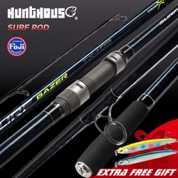 Hunthouse Surf Gazer Spinning Fishing Rod Long Cast Surfcasting Beach Fuji Guide Carbon Fiber 4.27m 4.25m 4.05m 3 Section