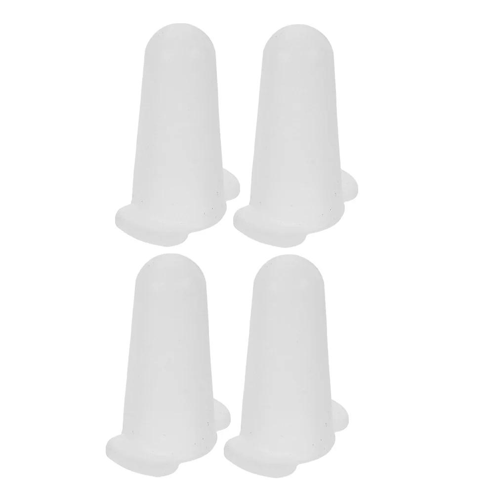 

4Pcs Piping Tip Protector Covers Silicone Reusable for Cake Decorating Nozzles Maintain Cream Freshness and Extend Tool Lifespan