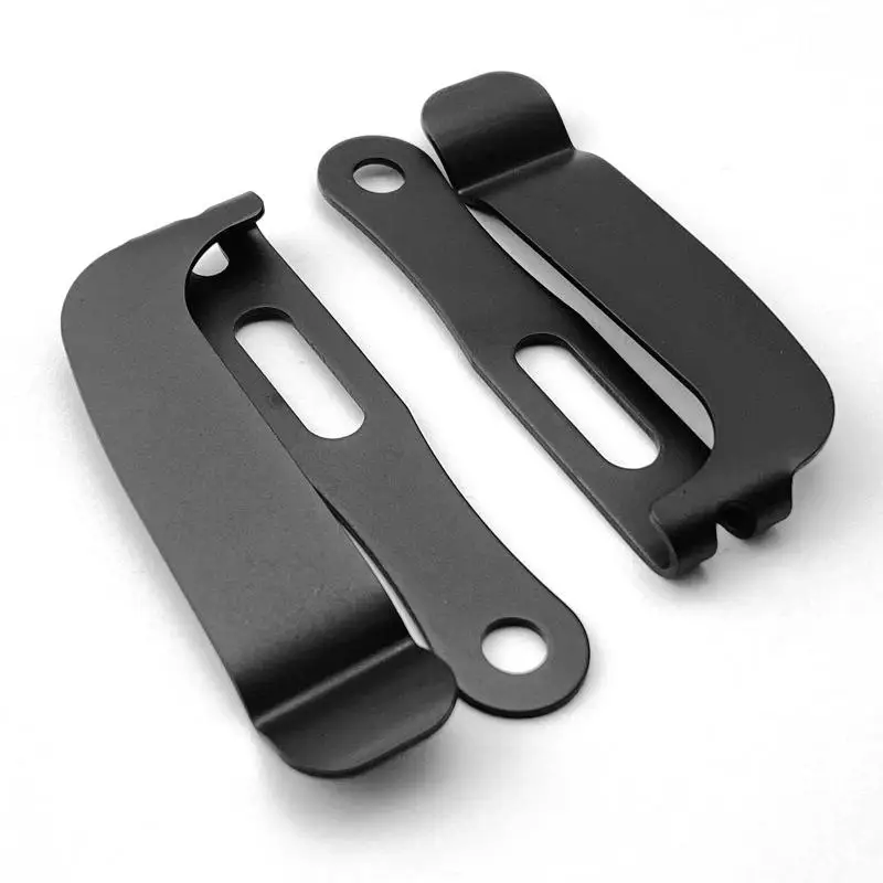 1 pezzo in acciaio inossidabile KYDEX IWB HOLSTER CLIP K Guaina Clip in vita Accessori Coltello Fodero Clip posteriore KYDEX Clip per cintura da trasporto