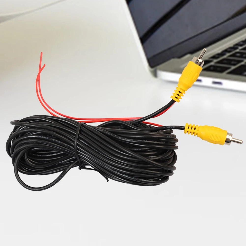 

Водонепроницаемый видеокабель RCA (штекер-штекер) для камеры заднего вида с проводом для обнаружения, автоаксессуар