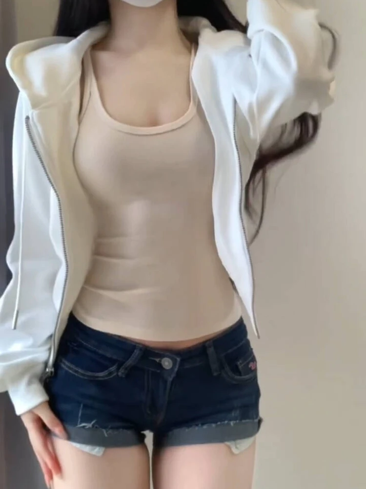 

Толстовки с капюшоном и графическим рисунком на молнии Y2K, женские Baddie Match, бархатные, американские, с длинными рукавами, мешковатые, студенческие, для отдыха, розовые, эстетические