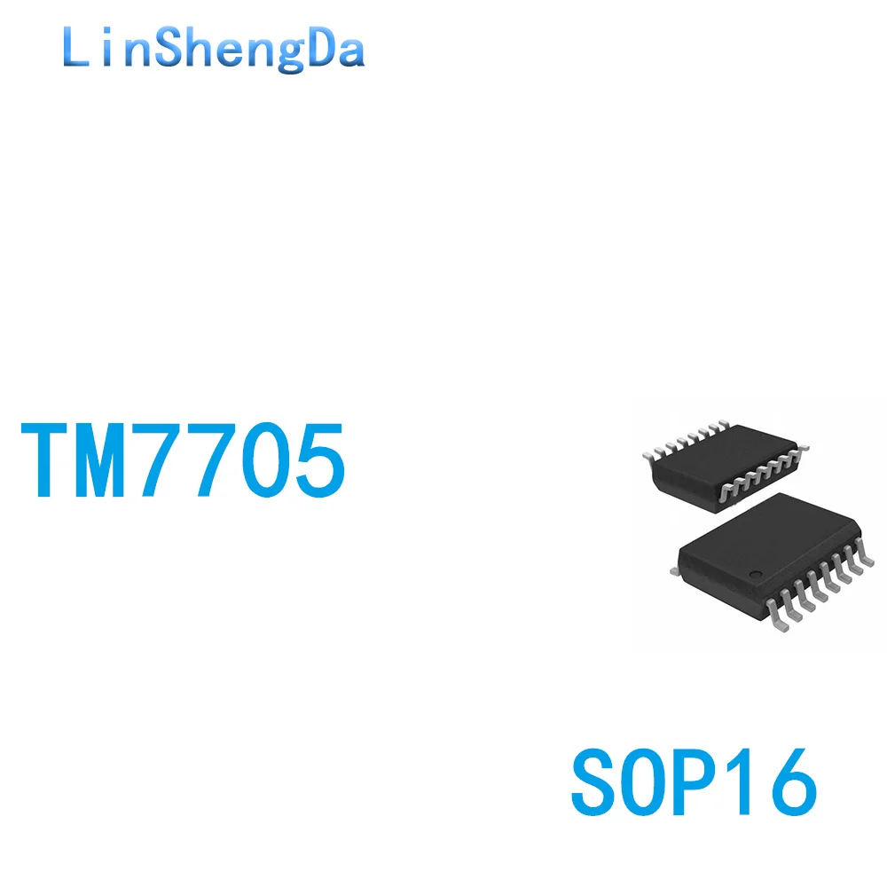 10PCS TM7705 chip TSSOP16 A/D conversion dedicated control circuit (ultra thin dense foot)