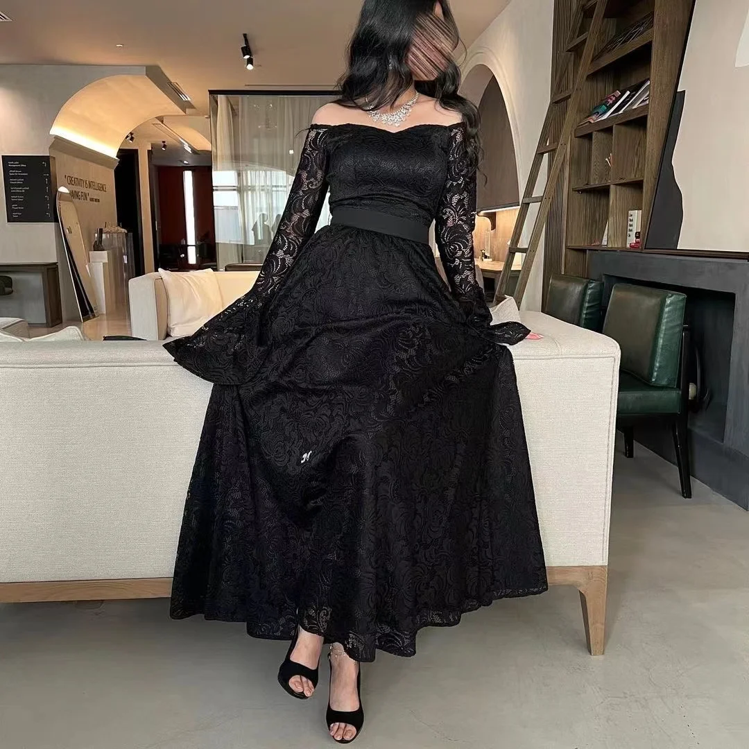 Санторини, платья для выпускного вечера по индивидуальному заказу, платье с вырезом «лодо» для торжественных случаев, на молнии, с длинными рукавами, вечерняя одежда для невесты, свадебные платья