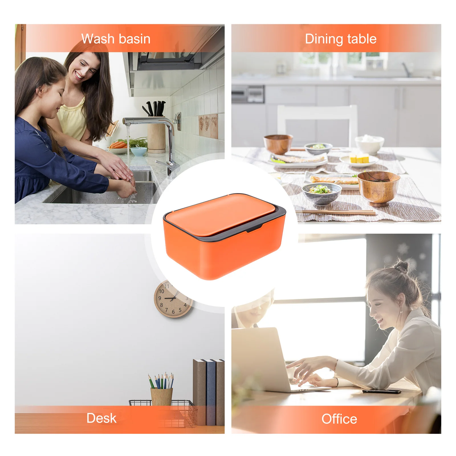 

Wet Dry Tissue Box Large Capacity Bathroom Bedroom Car Office ganizer Storage Container Paper Towel Holder Tissue Case