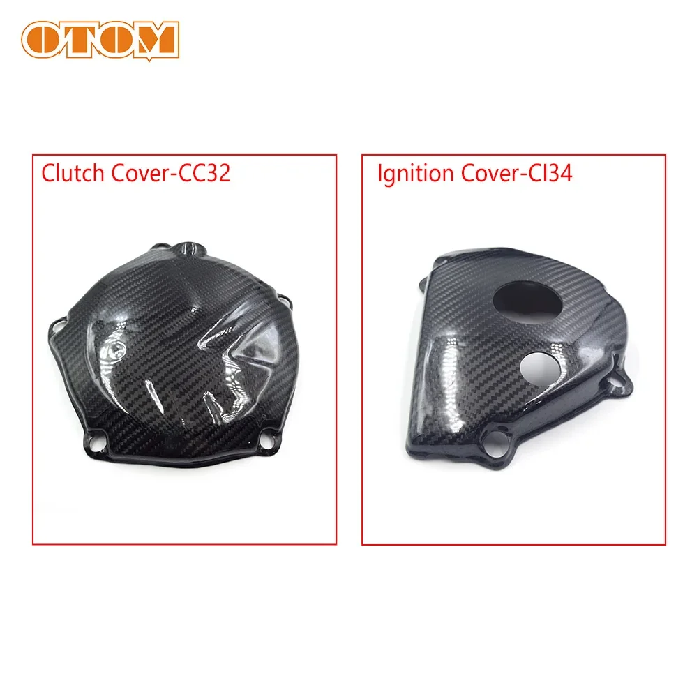 

Крышка зажигания сцепления мотоцикла, защита двигателя из углеродного волокна для KAWASAKI KX250F 2017-2020 KX250 2020, внедорожный мотокросс