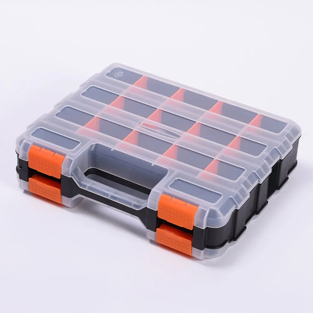 Useful Parts Box Plastic Toolbox Tool Organizer Multi-function Tool Storage Bags Equipment Box Equipment Tool Case