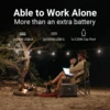 Allpowers-ポータブル発電所バッテリー、b1000 1152wh lifepo4バッテリー1152wh、屋外用ソーラー発電機付き追加バッテリー 4