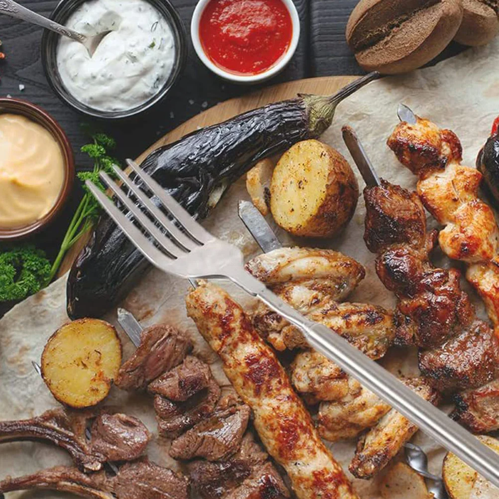 

Portable Extendable Fork Stainless Steel Camping Utensil for Outdoor Adventure Travel Kitchen Essentials Corrosion Resistant