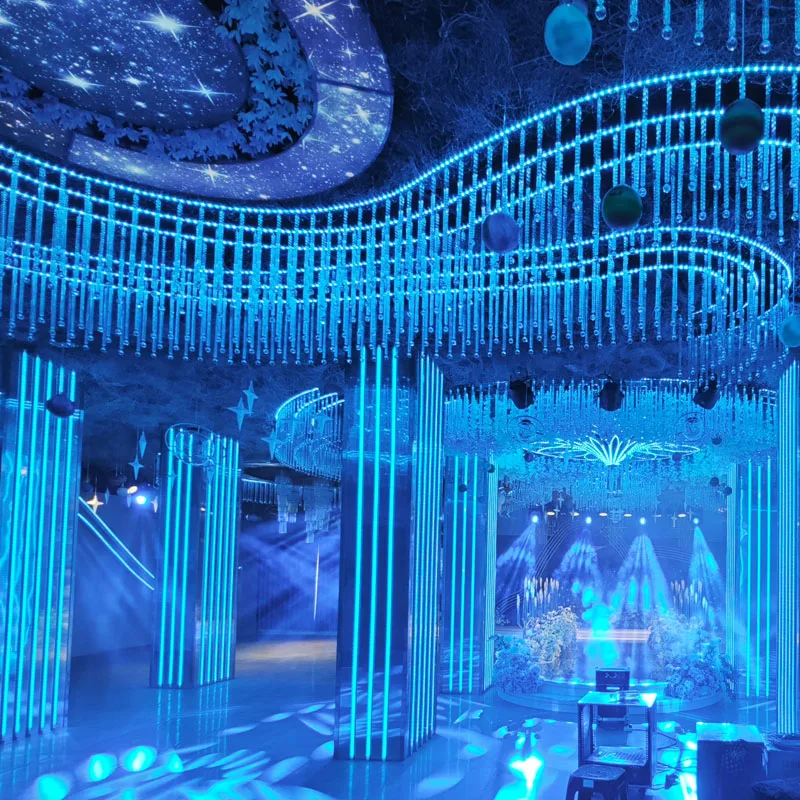 2025 Bestverkopende kleine DMX-lichtregeling 256-kanaals led-podium Professionele lichtshowontwerper