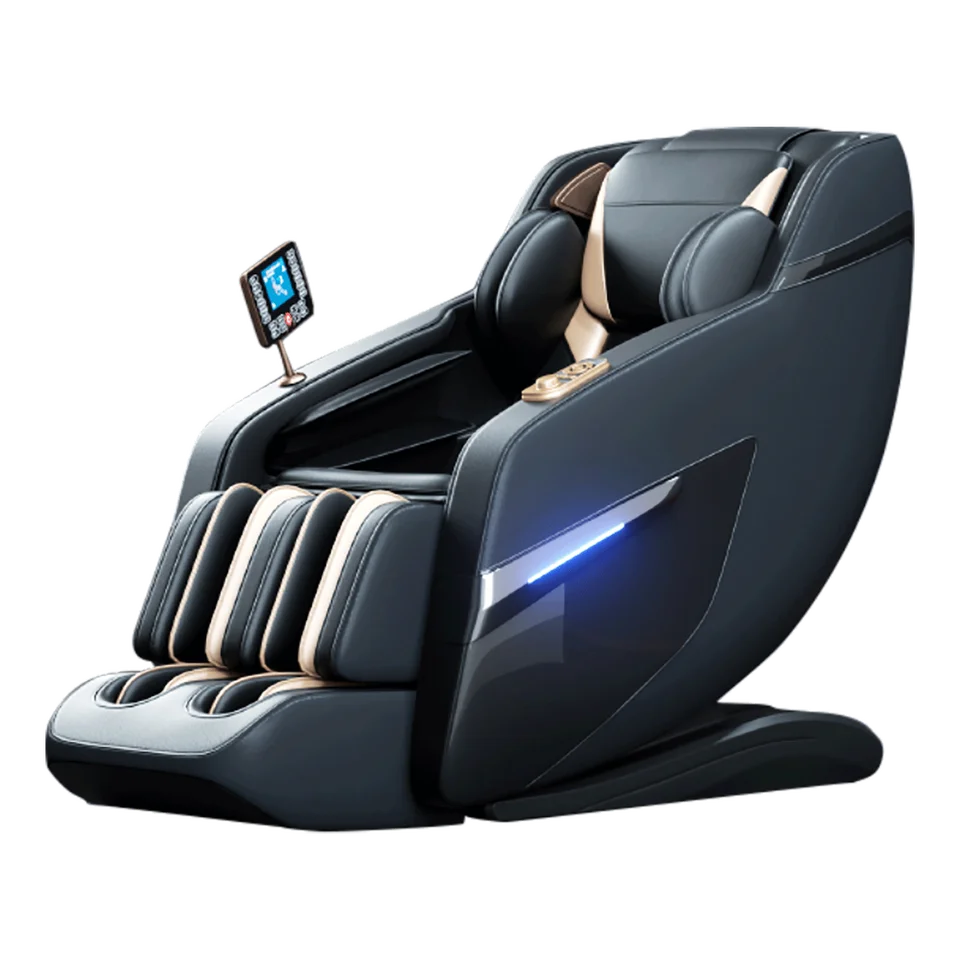 Luxury Electric AI Smart Heat Recliner 4D Massage Chair SL Track Zero Gravity Shiatsu 4D Massage Chair