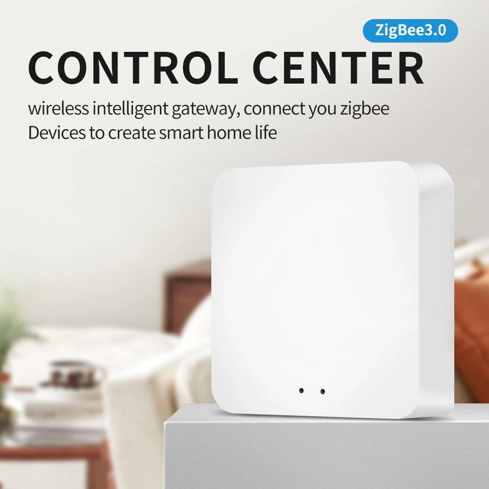 Беспроводной смарт-шлюз Tuya ZigBee, Умный домашний шлюз, Wi-Fi, Bluetooth, управление через приложение, работает с Google Home Alexa,