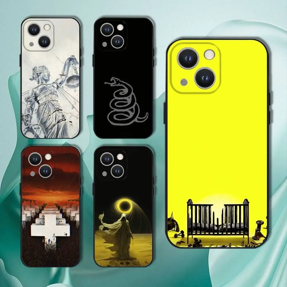 

72 S-seasons M-metallica_S Phone Case For iPhone 17,16,15,14,13,12,11,Pro,XS,Max,XR,Plus,E,SE4,Mini Black Soft Cover