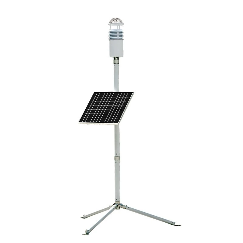 

Carbon fiber portable weather station field ultrasonic wind speed and direction observation system environmental climate monitor