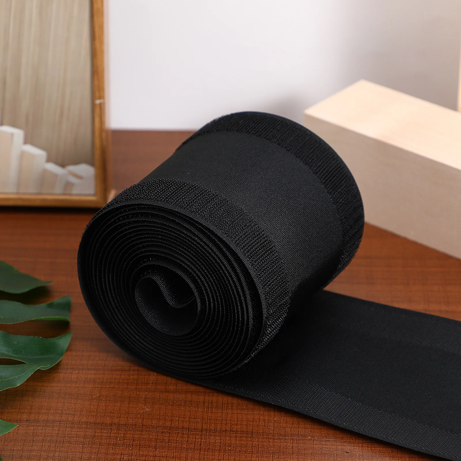 

3M Cable Protectors Carpet Floor Cover Hook Loop Strap Cord Grips 3 Meter Black NylonReusableFloor Cable Protecter