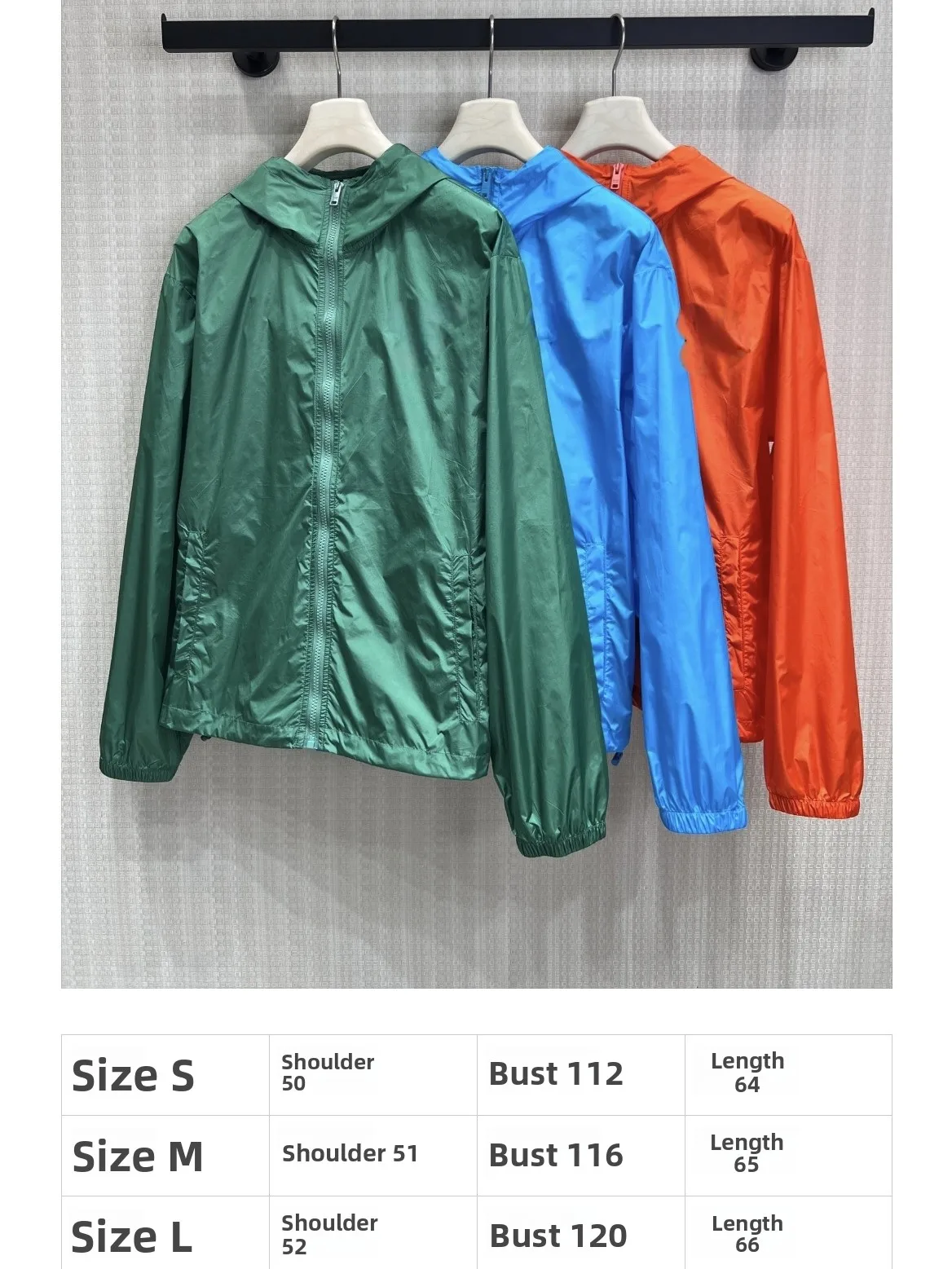 

Casual Style Women's Short Coat Jacket Thin Zipper Loose Slimming High Quality Polyester Fiber Long Sleeve Hooded Spring Oute...