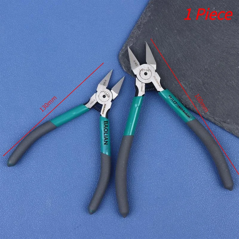#1PCS Industrial Grade Special Side Mouth Pliers,High Hardness Electrician Small Diagonal Pliers,Electrician Manual Tool