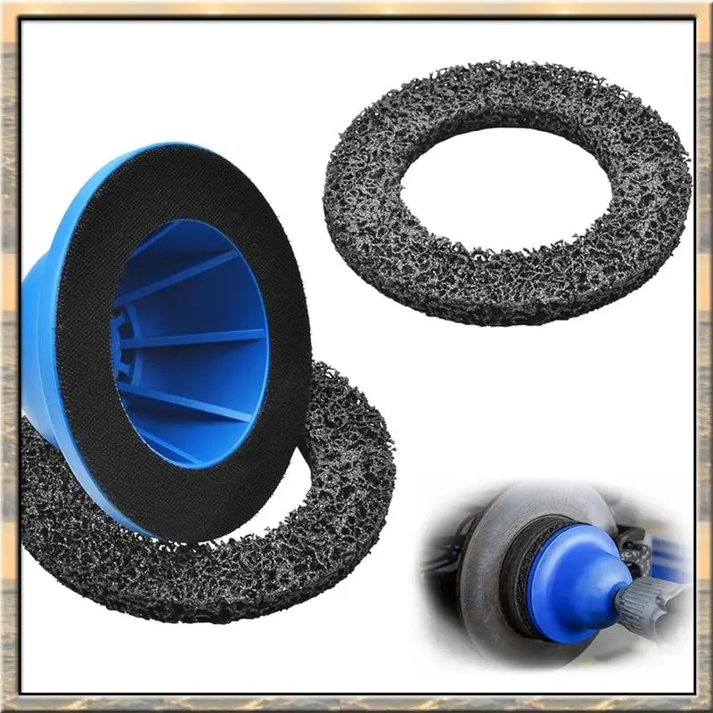 2026 HOT Wheel Hub Grinder 1/2 Inch Ball Head Sander With 2 Pieces Grinding Wheel For Rust Removal Of Wheel Hubs