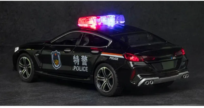 1/32 合金ダイキャスト M8 警察モデルおもちゃの車シミュレーションサウンドライトプルバック 6 ドアオープンおもちゃの車子供のためのギフト