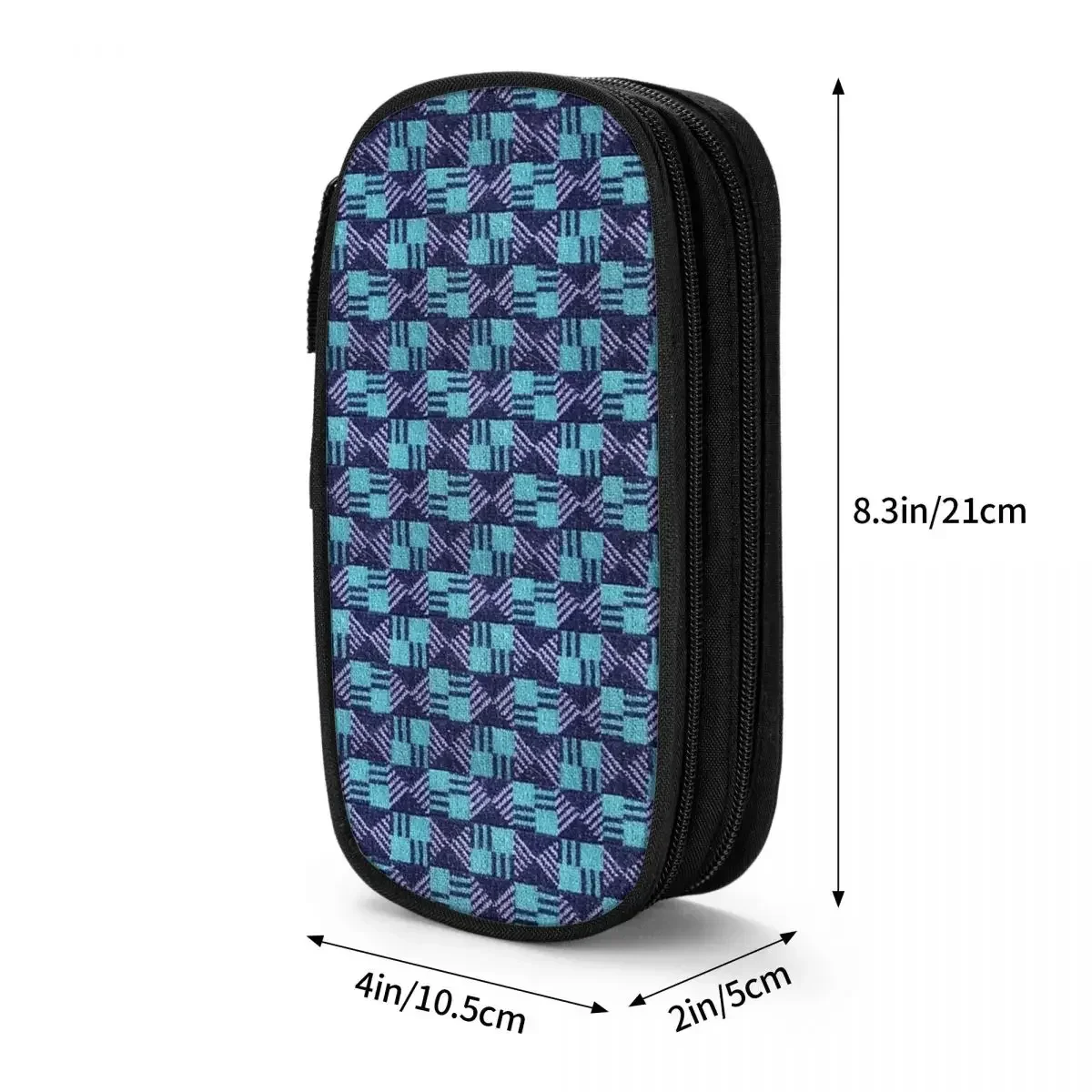 Waterloo And City Line - London Underground Seat Cover Moquette Pencil Cases Large Capacity Pen Bags Pen Box Pencil Pouch view 3