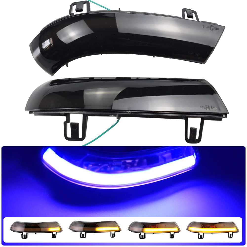 Passenger Side Mirror Turn Signal Lamp For VW Jetta/Passat/GTI (2005-2010) – Right Side LED Blinker
