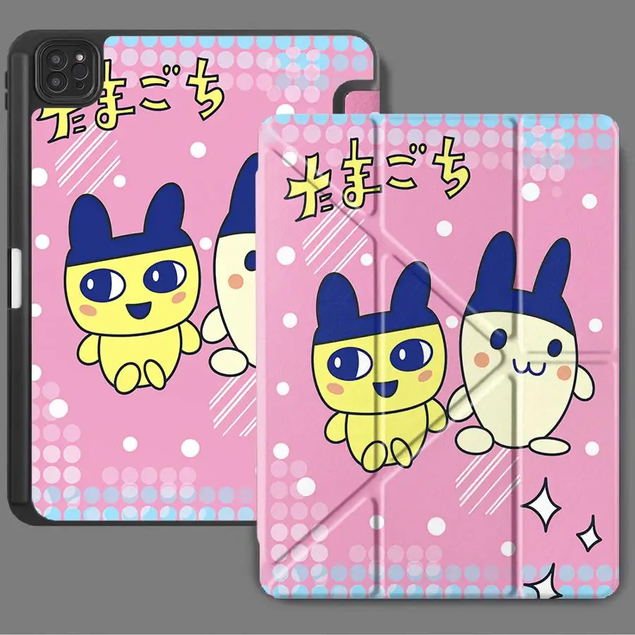 

Cute Bunny Pair Tablet Case For iPad Pro 11th 10th 9th 8th 7th 12.9inch Air 4 5 M3 M2 M4 11inch Mini 6 7 Pro 2025 Holder Cover