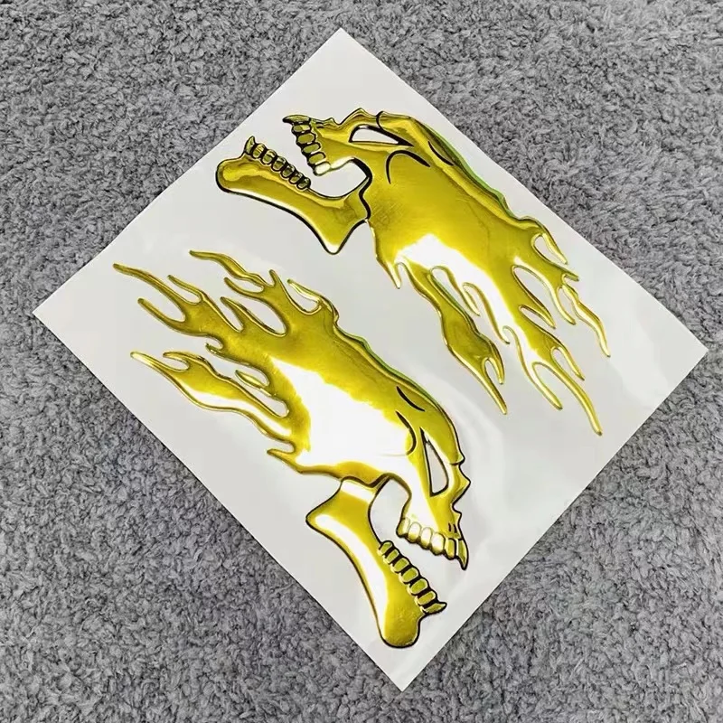 Bright Gold Sticker Motorcycle Modification Waterproof Decorative Film All Motorcycles And Cars Soft Adhesive Body Parts Box