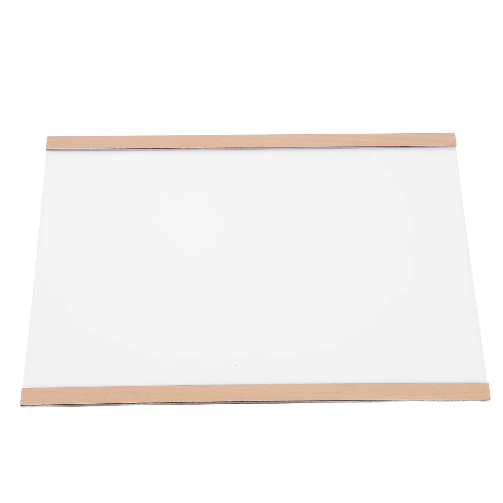 

Magnetic Photo Frame Frameless Acrylic Poster Display Board Easy Front Loading Secure For Home School Office