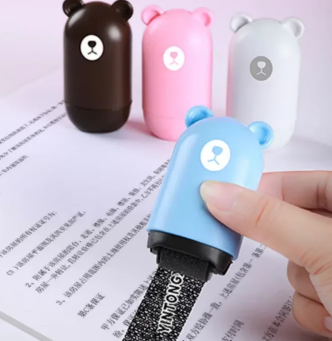 Privacy Protection Roller Stamp Confidential Data Guard Security Seal for Peace of Mind Anti-Theft Confidentiality Tool