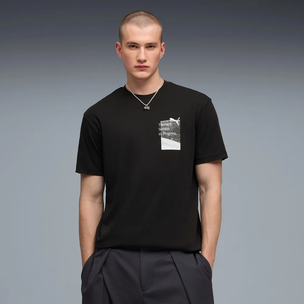 Camiseta deportiva informal de manga corta para hombre Puma 63740201