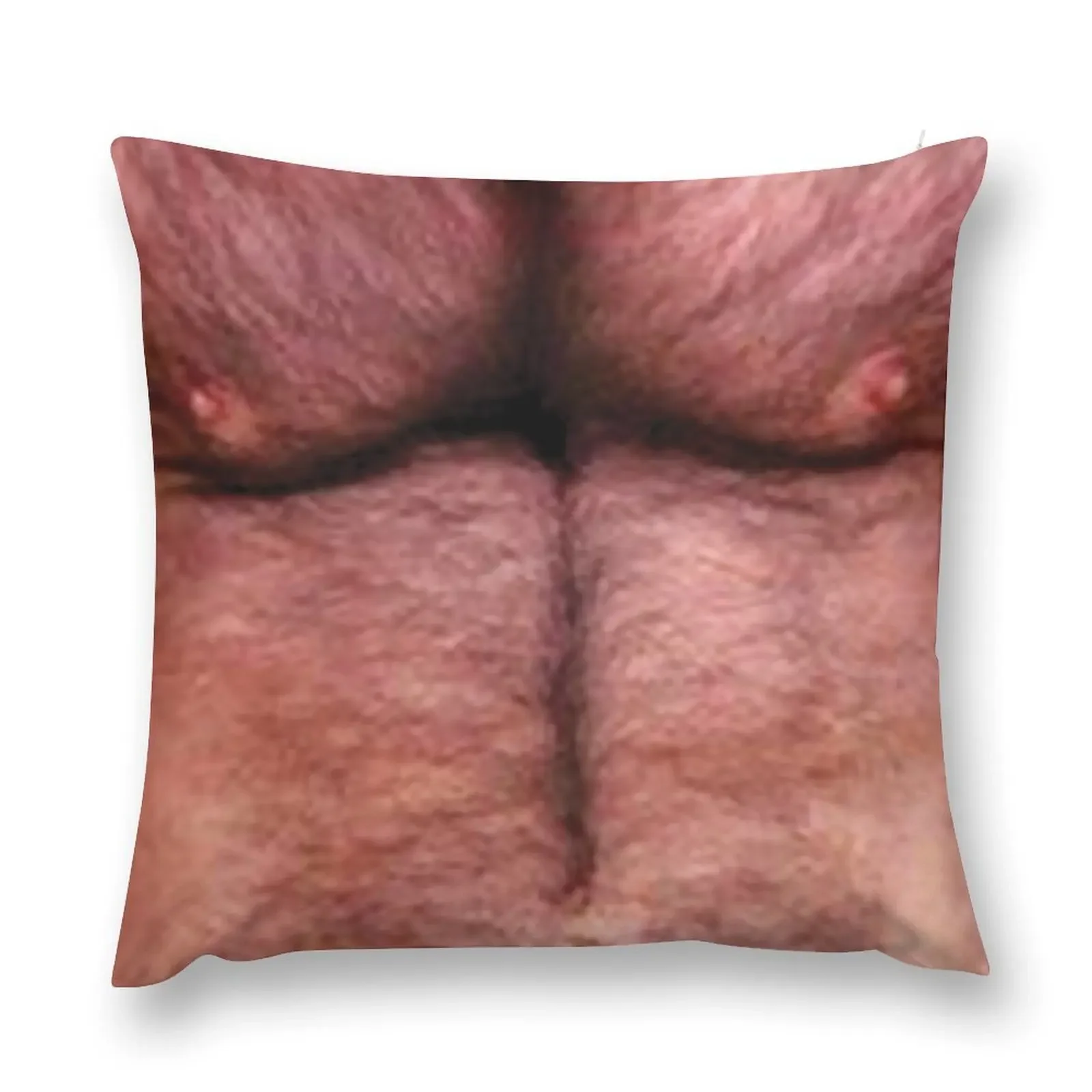 Hairy Chest Throw Pillow Throw Pillow Decorative Cover For Living Room pillow