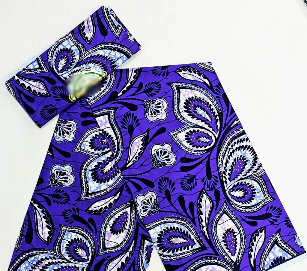 

100% хлопок, 6 ярдов, Великобритания, Супер Анкара, Голландия, печатный воск со стразами для нигерийского женского платья Анкара