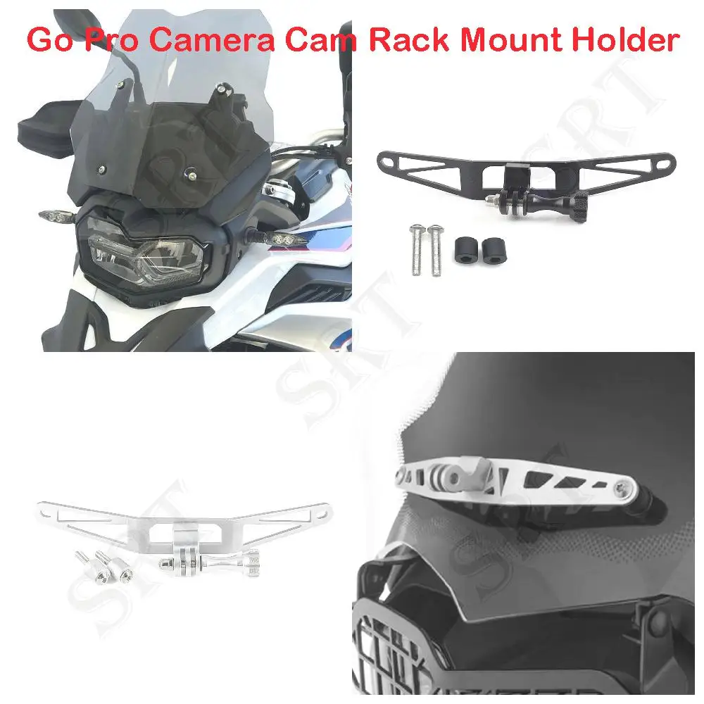 Fits for BMW F750GS F850GS ADV GS F750 F850 Adventure 2018-2024 Motorcycle Go Pro Camera Bracket Recorder CamRack Mount Holder