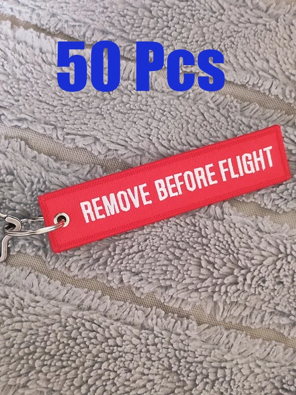 50-etiquetas-tejidas-estilo-aviacion-'remove-before-flight'-para-llaves-decoracion-diaria