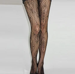 1Piece Jacquard Rose Flower Fishnet Stockings Sexy Stocking Seamless  Pantyhose Lady Tights Girl Body