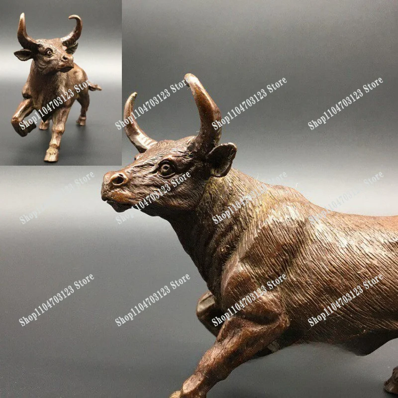 Solid brass buffalo bull small ornaments sold directly from the factory