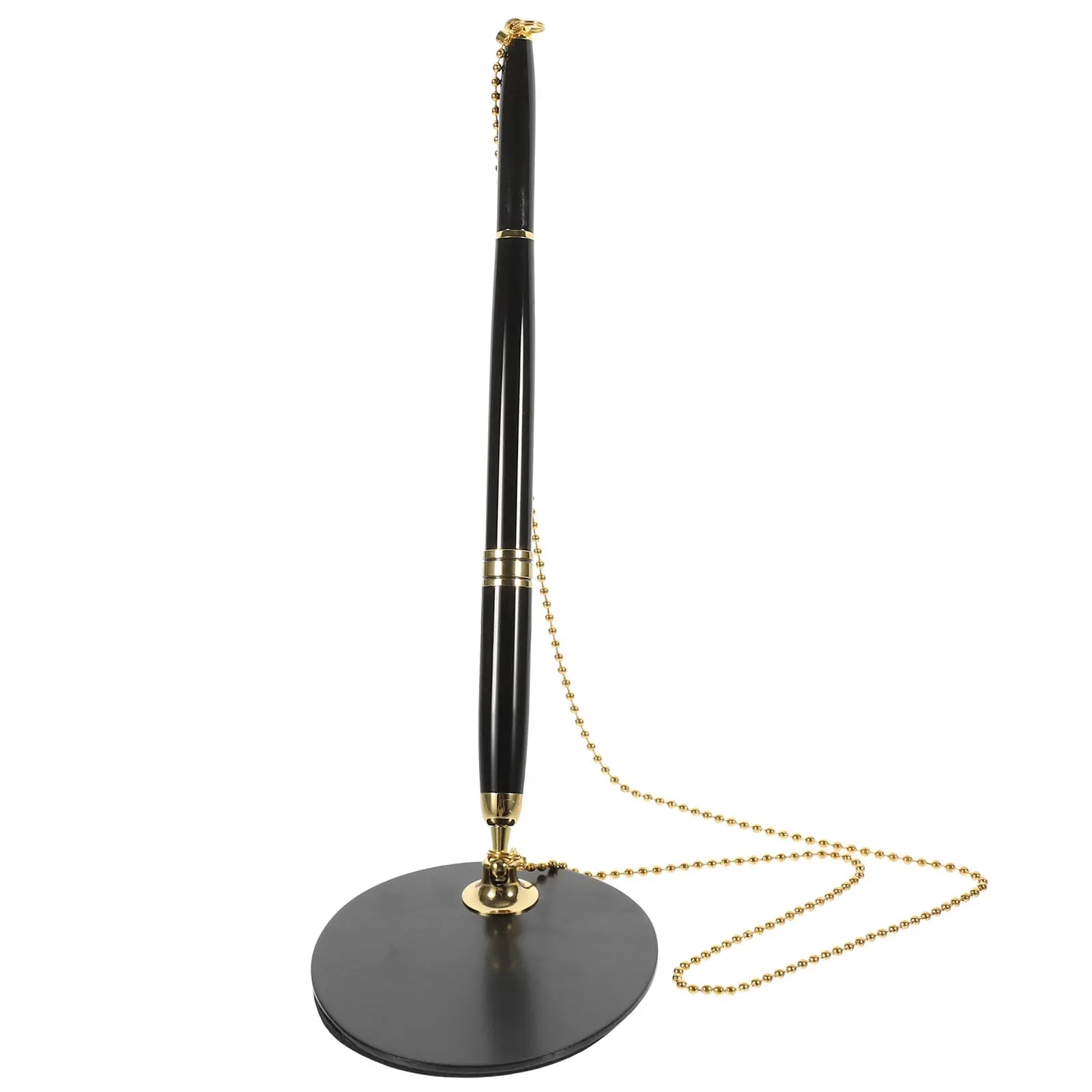 

Элегантная вертикальная настольная ручка из нержавеющей стали и стали, многофункциональная, для отелей