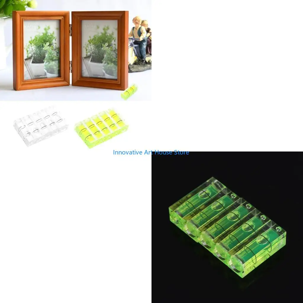 

E1PC Square Bubble Level Standard Level Leveling Tool for Tripods Action Camera