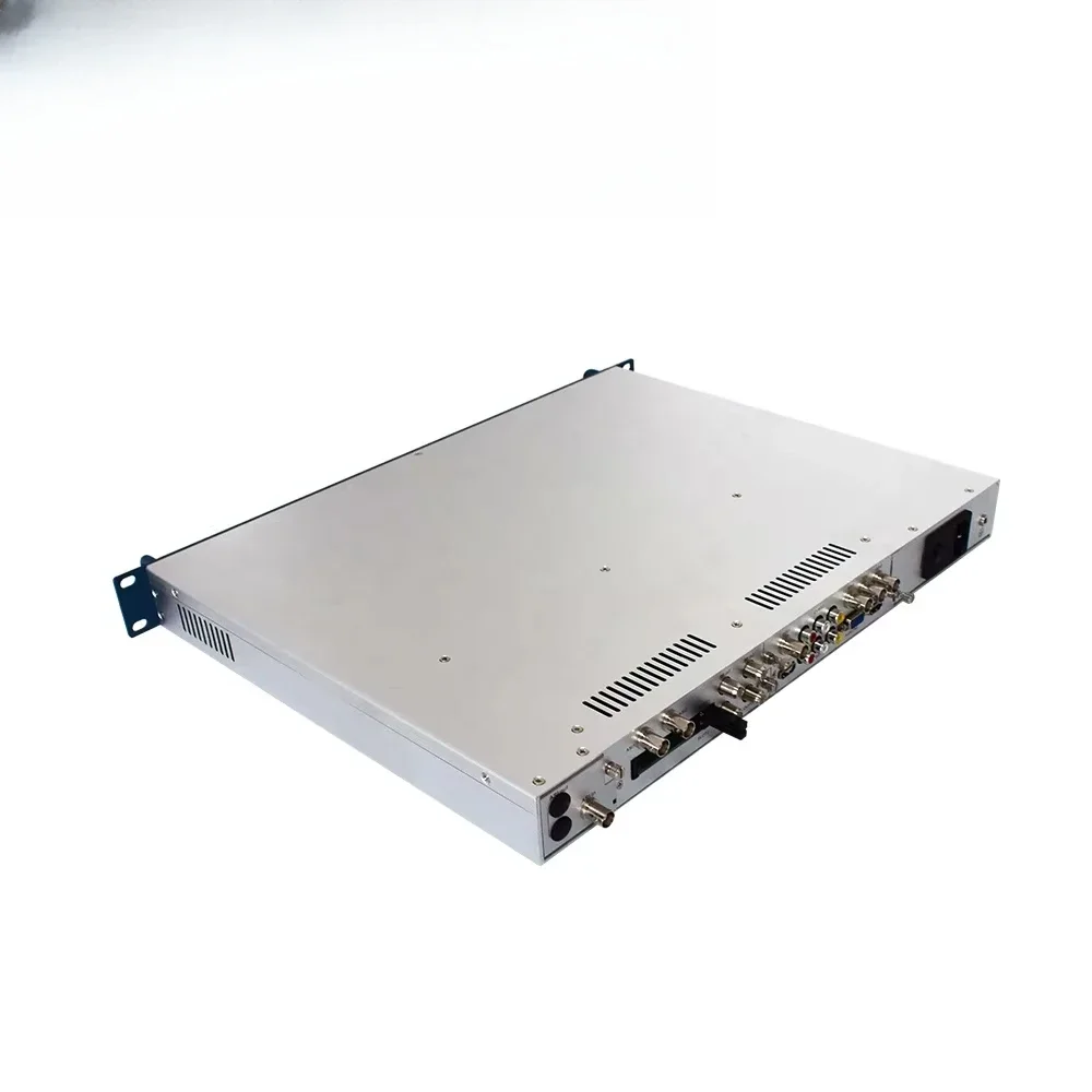 DVB-S2 DVB-C DVB-T2 MPEG2 H.264 H.265 Penerima Dekoder CI IRD Output CVBS SD HD SDI Analog Stereo AES EBU