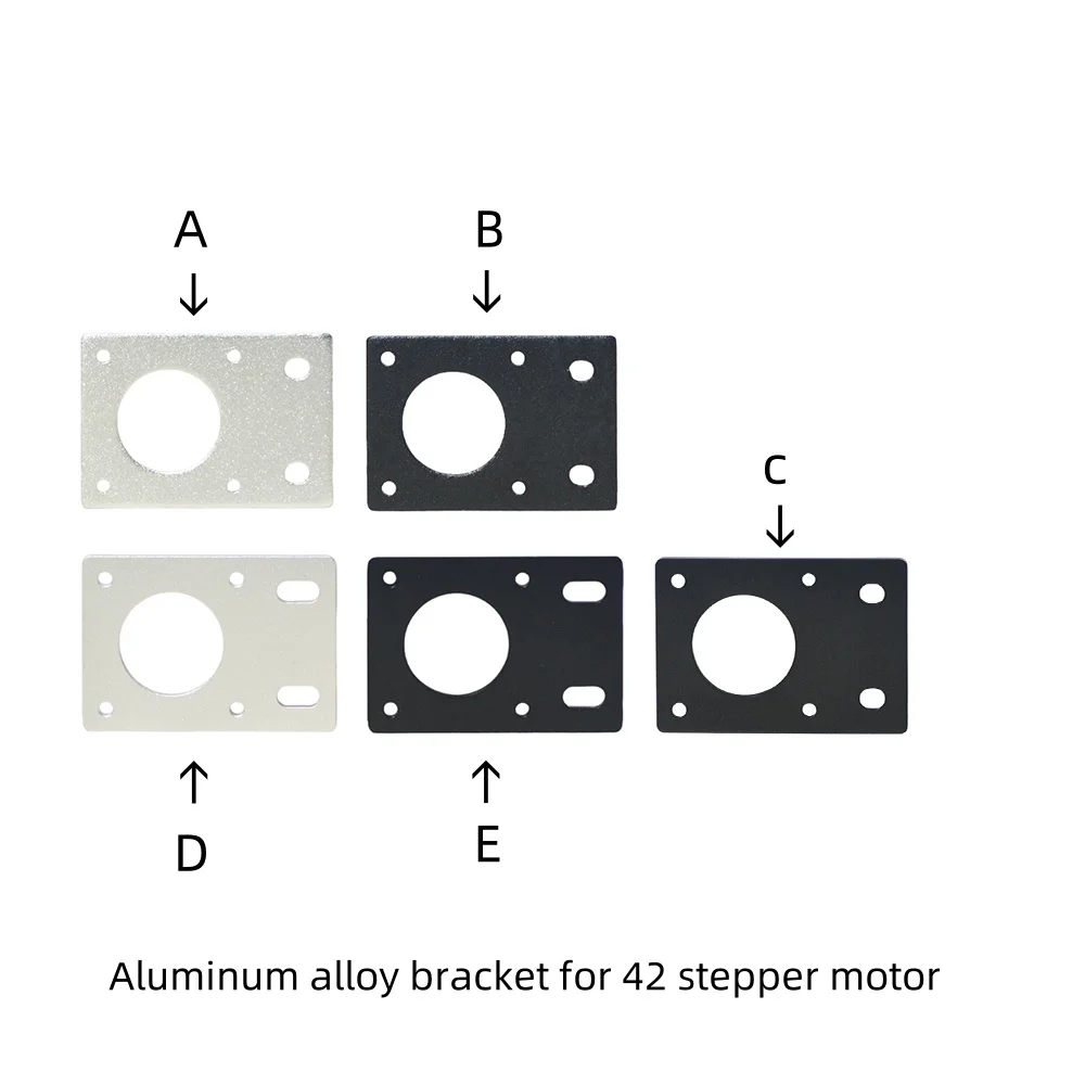 

Aluminum plate 42 stepper motor bracket nema17 thickness 4mm for 2020 2040 aluminum profile