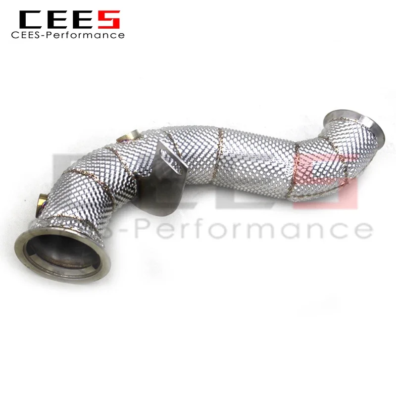 CEES Downpipe for Mercedes-Benz E200 E300 W213 2.0T 2017+ Tuning Performance Car Exhaust System Exhaust Downpipe  Pipe