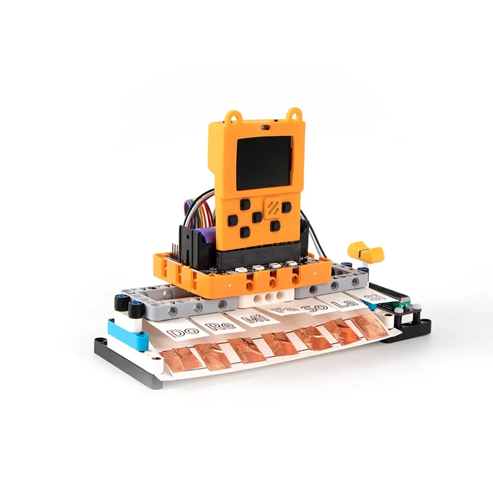 KittenBot Meowbit Creator AI Kit for Makecode Arcade and KittenBlock STEAM Educational Construction Kit DIY Toy Building Blocks