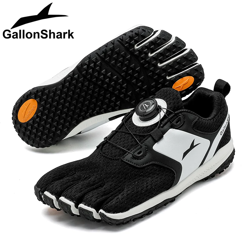 

GallonShark Quick-Dry Five Toe Water Shoes, BOA Lacing Barefoot Shoes for SUP, Swimming & Outdoor Adventures