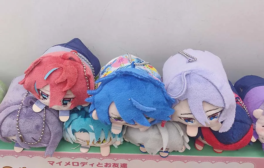 2022 Hypnosis Mic -division Rap Battle Lying Down Plush Pendant DRB Aohitsugi Samatoki Nurude Sasara Kuko Harai Cotton Doll Toys