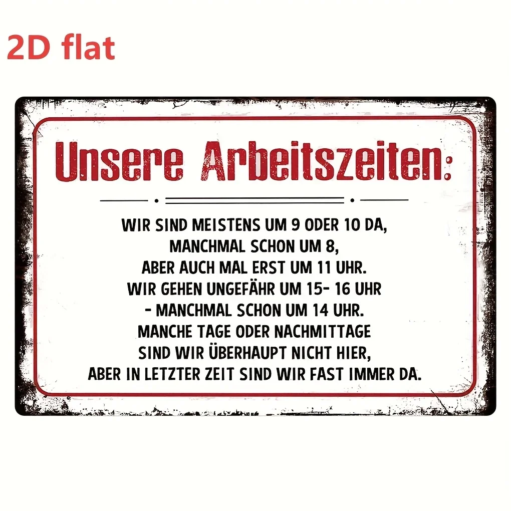 2D Flat - Vintage German 