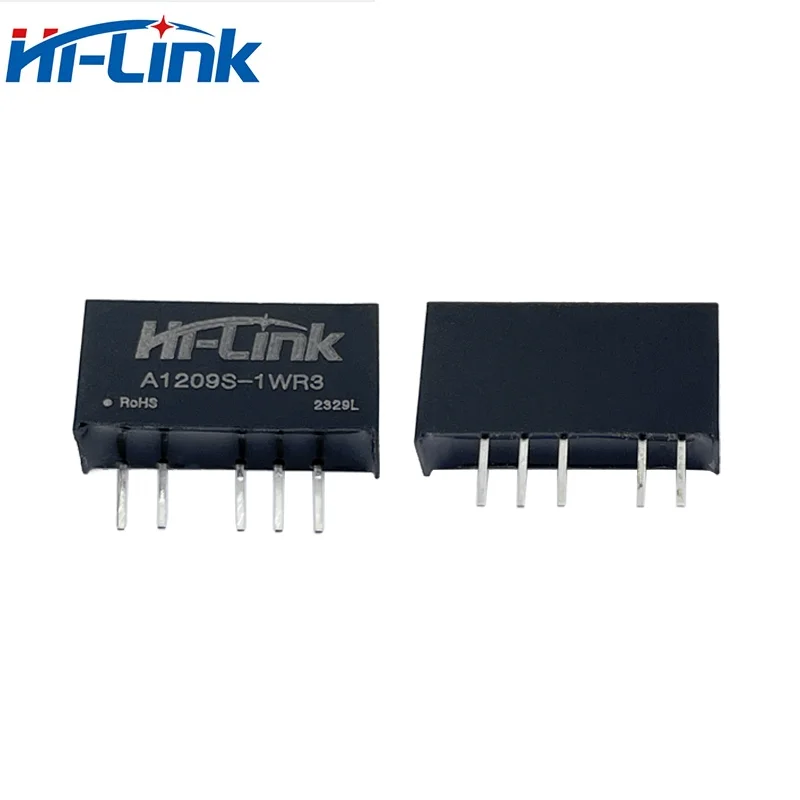 A1205S-1WR3 DC DC 1500VDC Step Down Converter 12V to 5V Smart Home Household Switching ±100mA  1W Power Supply Module  RoHS