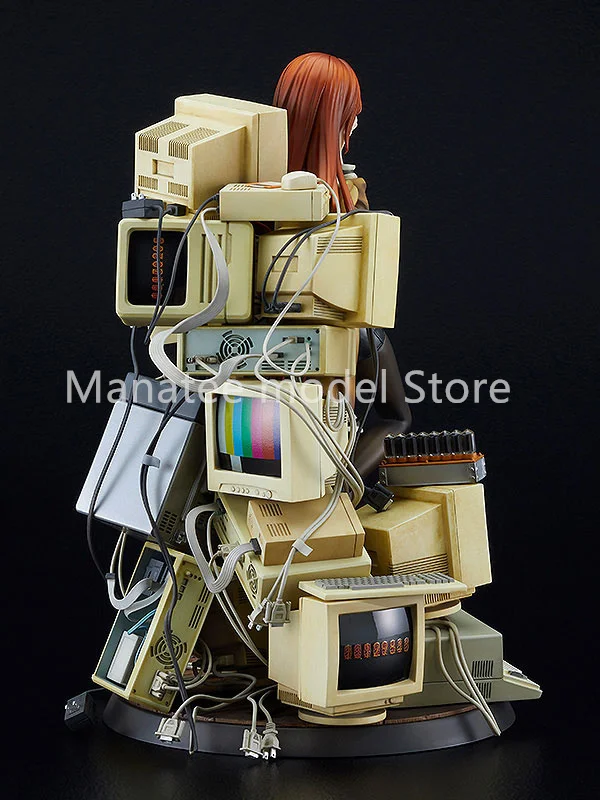 شركة Good Smile الأصلية Kurisu Makise - قراءة ستينر 1/7 PVC عمل الشكل أنيمي نموذج اللعب جمع دمية هدية