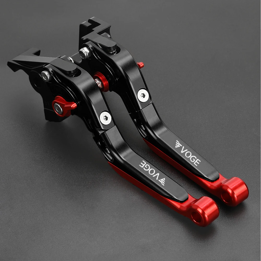 Motorcycle Adjustable Foldable Brake Clutch Levers Handlebar grips For LONCIN VOGE 300DS 300GY 250RR 300RR 350AC 300AC All years