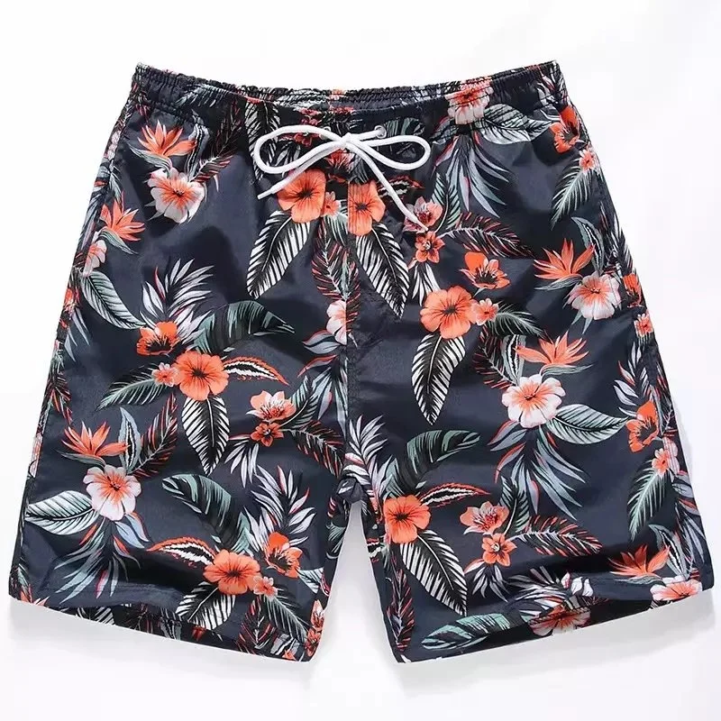 3D Printed Cartoon Short Pants For Men Comic Graffiti Print Board Shorts Summer Beach Casual Elastic Waist Sports Swim Trunks